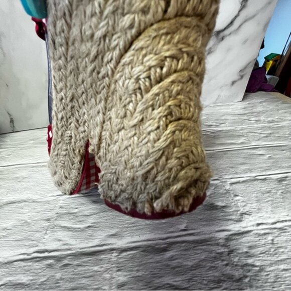 Irregular Choice “Diplo Cheesecake” Polka Dot Jute Espadrille Wedge Heels - Picture 15 of 16